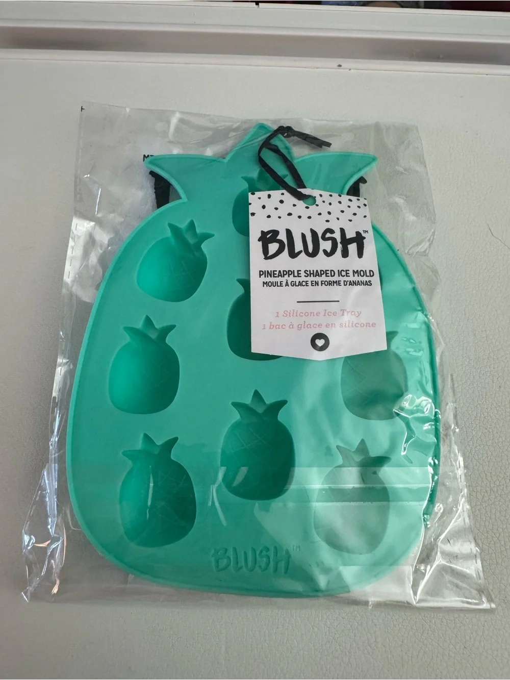 Blush Pineapple Silicone Ice Tray Set/2